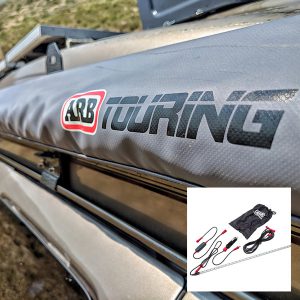 سایه بان خودرویی کاور زیپی 2 در 2.5 با کیت چراغ-ARB AWNING 2 X 2.5