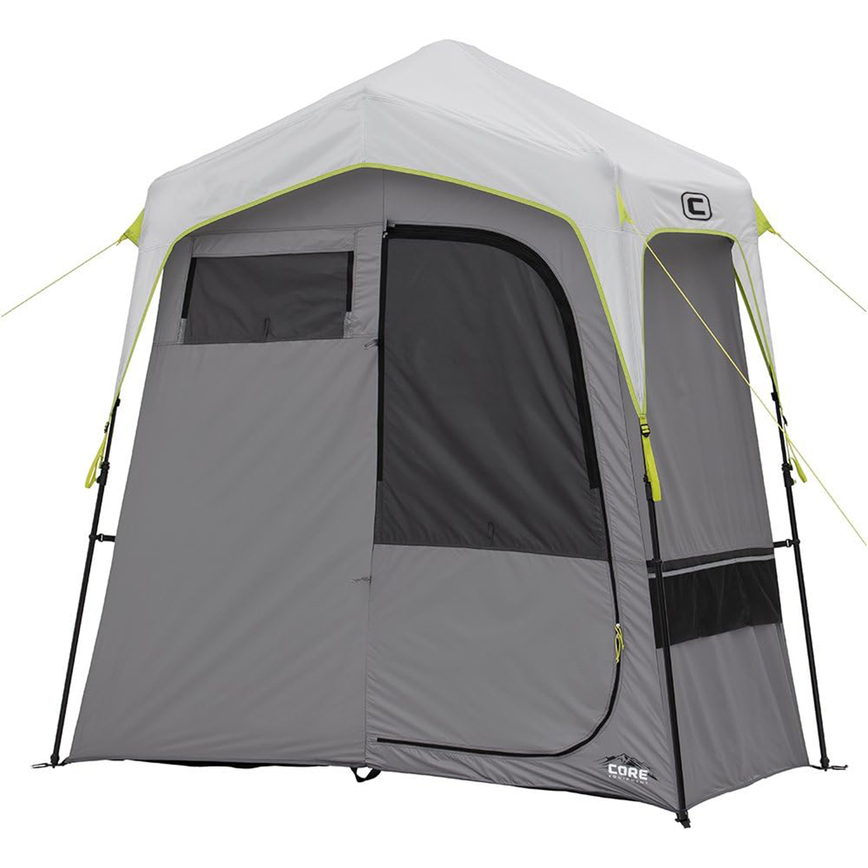 چادر فوری حمام کور دارای دوش و اتاقک تعویض لباس CORE Instant Camping Utility Shower Tent with Changing Privacy Room