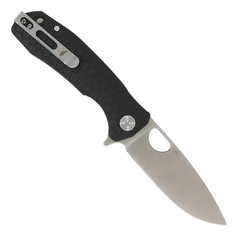 چاقو تاشو HONEY BADGER مدل Flipper D2 W/Zipper همراه کاور سایز Medium - تصویر 4