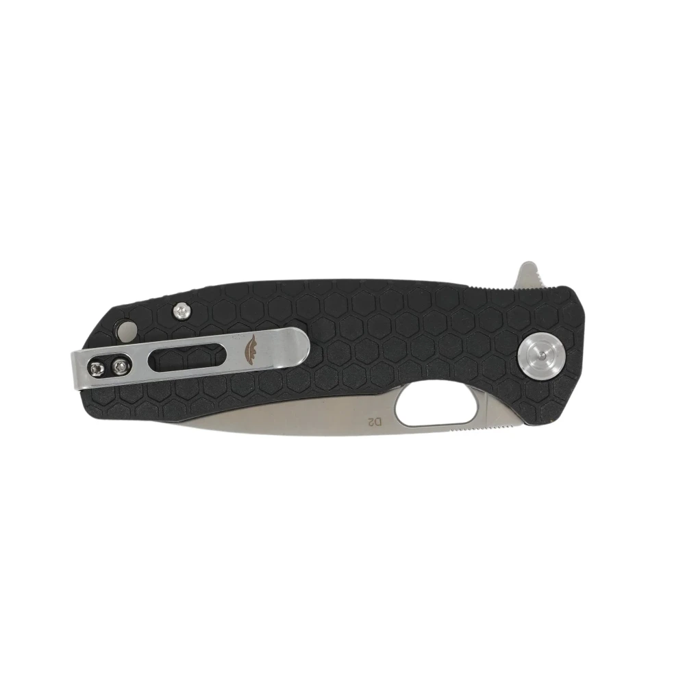 چاقو تاشو HONEY BADGER مدل Flipper D2 W/Zipper همراه کاور سایز Medium - تصویر 2