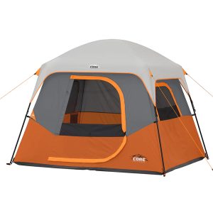 چادر کور چهارنفره میله ای دیواره عمودی 4Person Straight Wall Cabin Tent 2.4 x 2.1