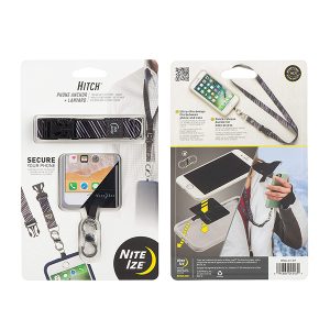 بند و قلاب نگهدارنده موبایل نایتایز NITEZIE HITCH® PHONE ANCHOR + LANYARD