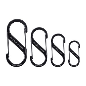 کارابینر نایتایز اس باینر استینلس استیل سایز Nite Ize - S-Biner SlideLock Set #2, #3, #4