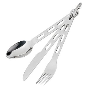 ست قاشق و کارد و چنگال آزتریلOZTRAIL STAINLESS STEEL CHOW SET
