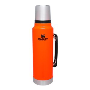 فلاسک استنلی دسته دار سری کلاسیک مدل لجندری نارنجی STANLEY CLASSIC LEGENDARY BOTTLE BLAZE ORANGE 1.0L