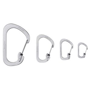 کارابینر نایتایز سایدلاک استینلس استیل SLIDELOCK CARABINER STAINLESS STEEL