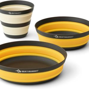 ست ظروف تا شو سی تو سامیت مدل فرانتیر اولترالایت Sea to Summit Frontier Ultralight Collapsible Dinnerware Set